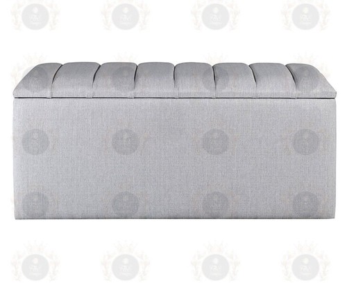 Turin linen ottoman storage - ottoman,