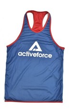 Men Gym Double Sided Vest Stringer Muscle Bodybuilding Workout Training Fitness