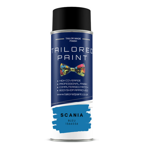 Scania bleu 1366556 aerosol - bleu,