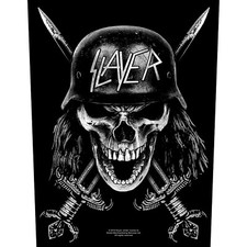 SLAYER wehrmacht 2016 GIANT BACK PATCH 36 x 29 cms OFFICIAL MERCHANDISE
