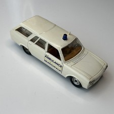 Solido Peugeot 504 Break Ambulance Vintage 1974 Diecast France #23 White 1:43