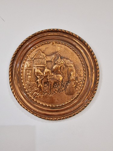 Vintag copper plate embossed - vintag,