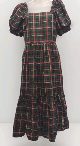 Handmade tartan plaid dress - plaid,