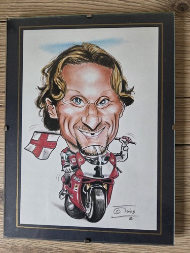 Framed caricature carl - caricature, of
