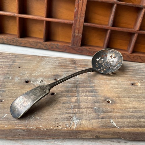 Vintage sugar sifter spoon - vintage,