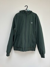 Fred Perry Coat Green Size