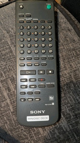 Original sony d7m - rm-d7m, minidisc