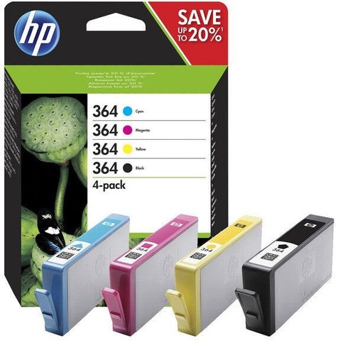 Genuine 364 multipack ink - hp,