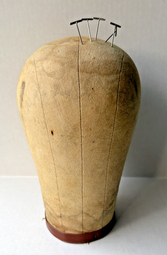 Antique millinery head - antique,