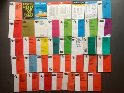 Job lot 1970s british - lot, rail