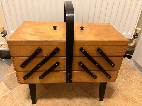 Vintage wooden cantilever - vintage,