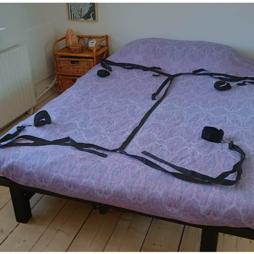 Adult bed restraint straps - restraint, for