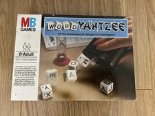 Vintage Word Yahtzee Word-Game