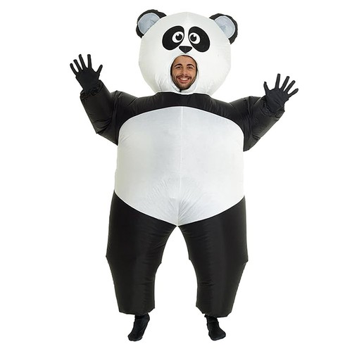 Inflatable panda costume adult - costume,