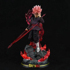 28CM Dragon Ball Z Zamasu Figure Black Goku PVC Action Figures GK Statue with Li