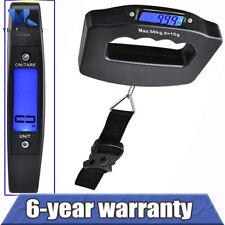 LCD Digital Luggage Weighing Fishing Measuring Scales Strap Kit for Suitcases