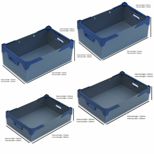 Plastic storage stackable - plastic,