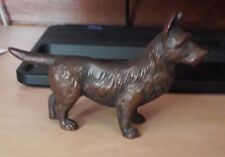 SOLID CAST METAL SCOTTISH TERRIER DOG MODEL SCOTTISH TERRIER DOG ORNAMENT