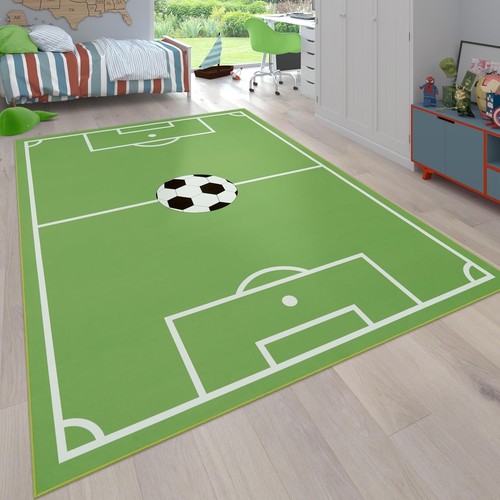 Large kids rug football pitch - kids,