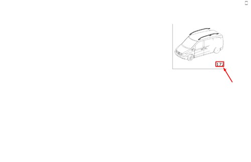 Mercedes benz vito w447 - w447, roof