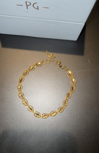 22k gold bracelet brand new - gold,