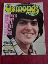 Osmonds world magazine issue