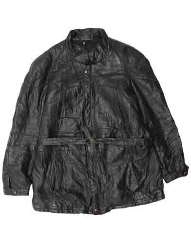 Vintage mens leather jacket - mens, uk