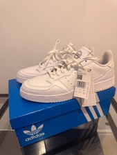 Mens Adidas Originals Supercourt Trainers Shoes Triple White UK11 BNIB EE6037