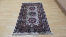 SILK Carpet Rug Hand Made PERSAIN Oriental 5ft x 3ft Beautiful