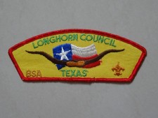 Longhorn Council Texas BSA Scout Badge {USA}