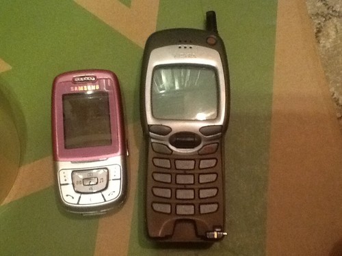 Vintage mobile phones - vintage,