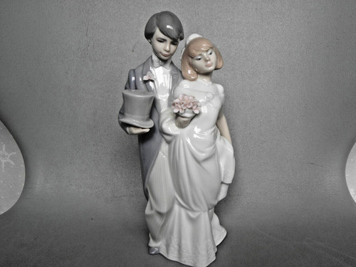 Lladro wedding bells bride - lladro,