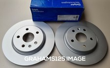 BRAKE DISCS X2 315 mm VENTED REAR FITS VAUXHALL INSIGNIA MK2 DELPHI BG4969C