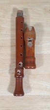 Vintage Adler Recorder Wooden 2 Piece