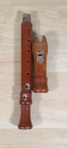 Vintage adler recorder - adler, wooden