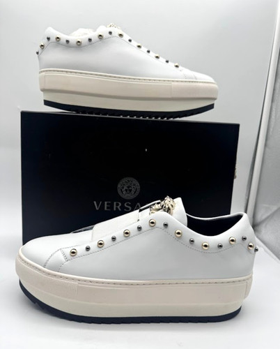 Versace womens medusa studded - medusa,