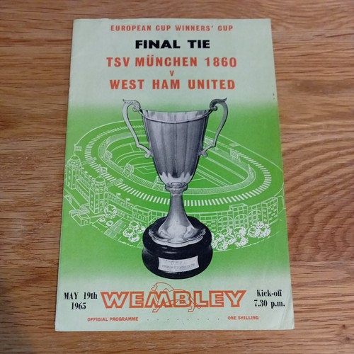 Vintage 1965 european cup - vintage,