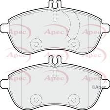Apec front brake pad set - apec,
