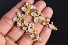 Rainbow Moonstone Dangle