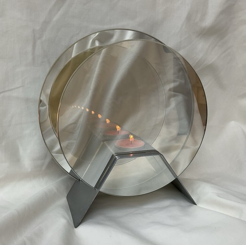 Tea light mirror candle - mirror,