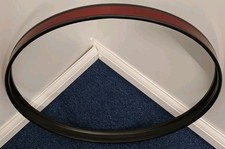 20" Black Metal Bass Drum Hoop