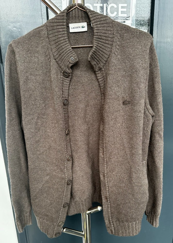 Lacoste jersey cardigan - lacoste,