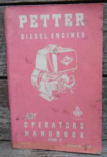 Vintage original petter diesel - vintage,