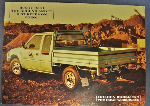 1982 1983 holden rodeo 4x4 - holden,