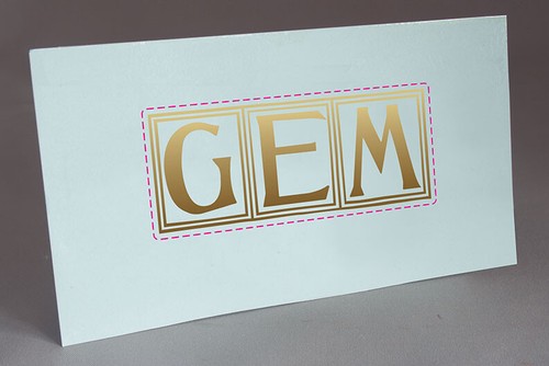Pre cut edison gem - gem, slide