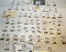 Vtg Loose 6x3.6mm & 6x4mm in