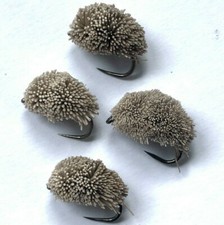 6, 8, 12 Carp Fishing fly GREY