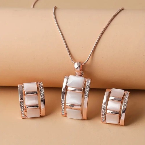 Ladies rectangular opal - ladies,