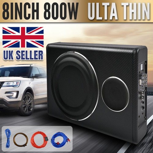 Active underseat car - 8'', bass