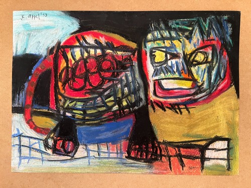 Karel appel drawing paper - drawing,